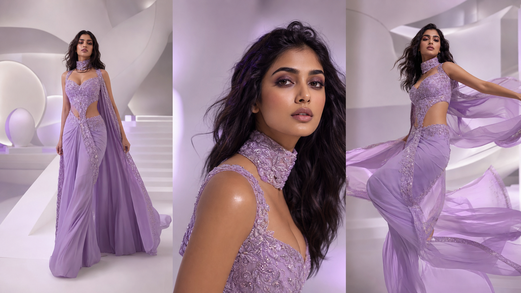 AI fashion campaign example